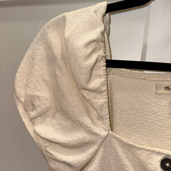 Madewell, size small, off the shoulder button shirt. Super cute, comfy, great c - Picture 7 of 7